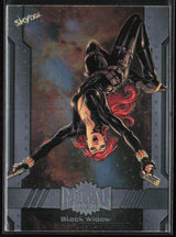 2024 SkyBox Metal Universe Marvel Avengers #113 Black Widow