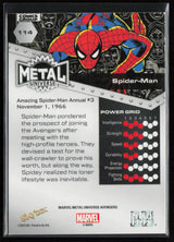 2024 SkyBox Metal Universe Marvel Avengers #114 Spider-Man