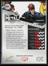 2024 SkyBox Metal Universe Marvel Avengers #125 Justice