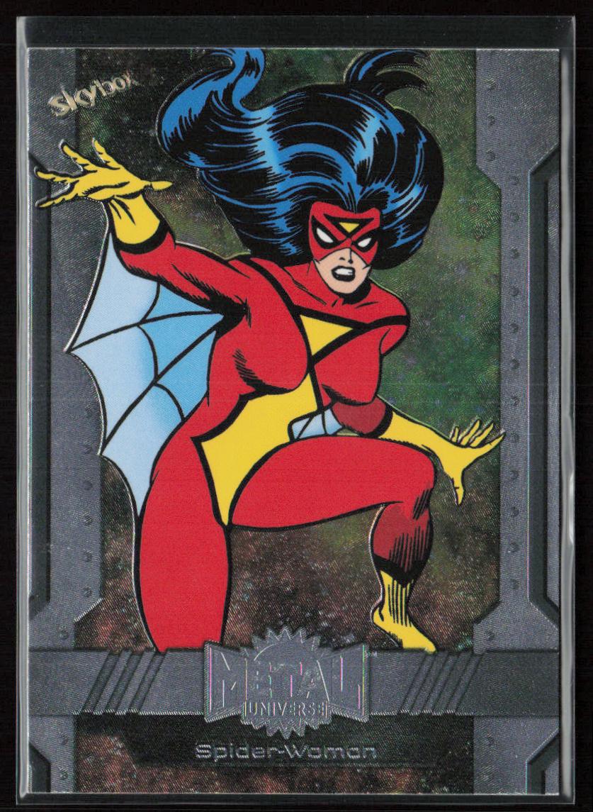 2024 SkyBox Metal Universe Marvel Avengers #138 Spider-Woman