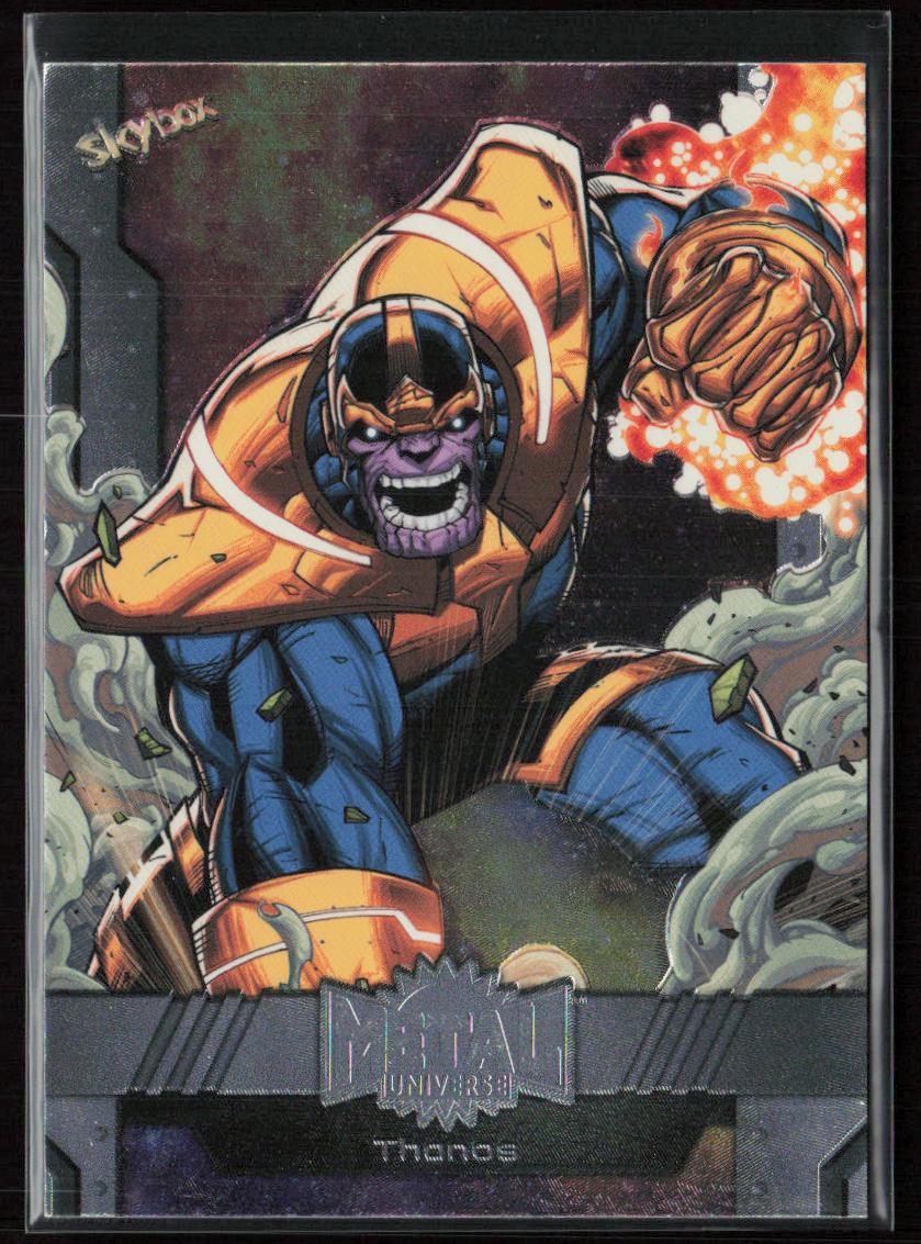 2024 SkyBox Metal Universe Marvel Avengers #146 Thanos