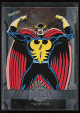 2024 SkyBox Metal Universe Marvel Avengers #163 Nighthawk