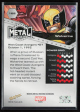2024 SkyBox Metal Universe Marvel Avengers #168 Wolverine
