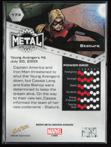 2024 SkyBox Metal Universe Marvel Avengers #173 Stature