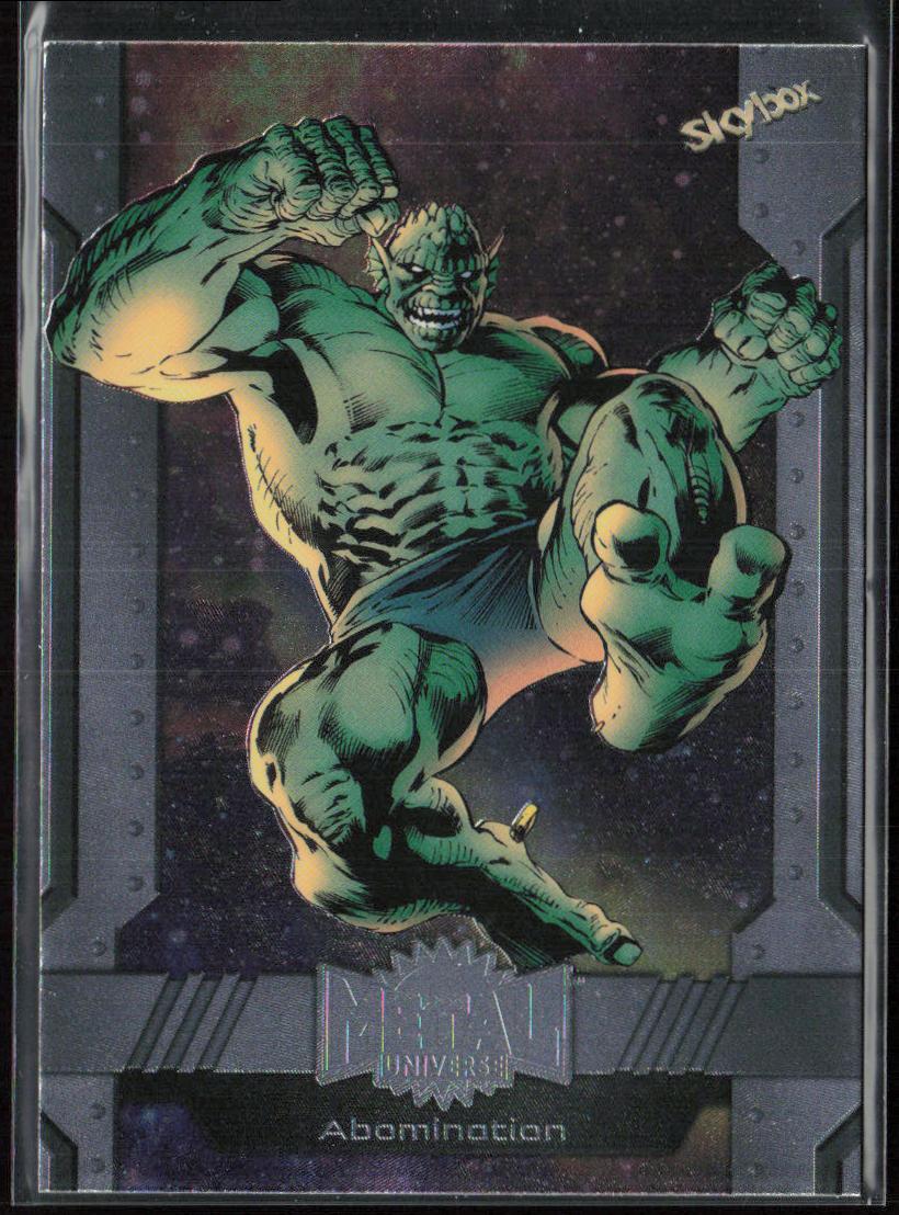 2024 SkyBox Metal Universe Marvel Avengers #171 Abomination