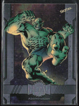 2024 SkyBox Metal Universe Marvel Avengers #171 Abomination