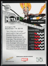 2024 SkyBox Metal Universe Marvel Avengers #184 Ghost Rider