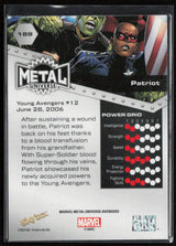 2024 SkyBox Metal Universe Marvel Avengers #189 Patriot