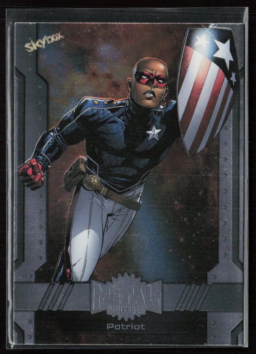 2024 SkyBox Metal Universe Marvel Avengers #189 Patriot