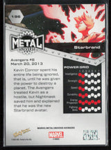 2024 SkyBox Metal Universe Marvel Avengers #196 Starbrand