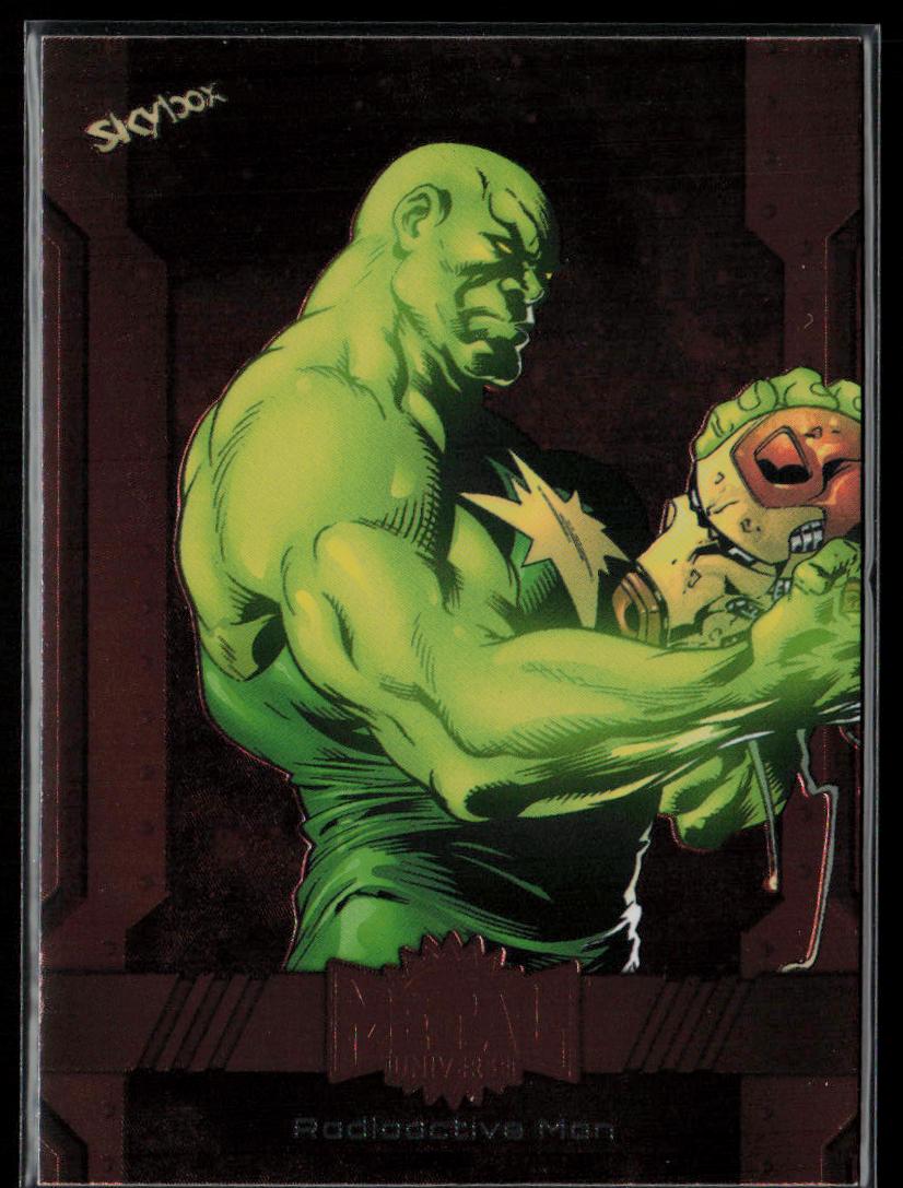 2024 SkyBox Metal Universe Marvel Avengers #7 Radioactive Man Copper FX