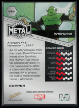 2024 SkyBox Metal Universe Marvel Avengers #145 Whirlwind Copper FX