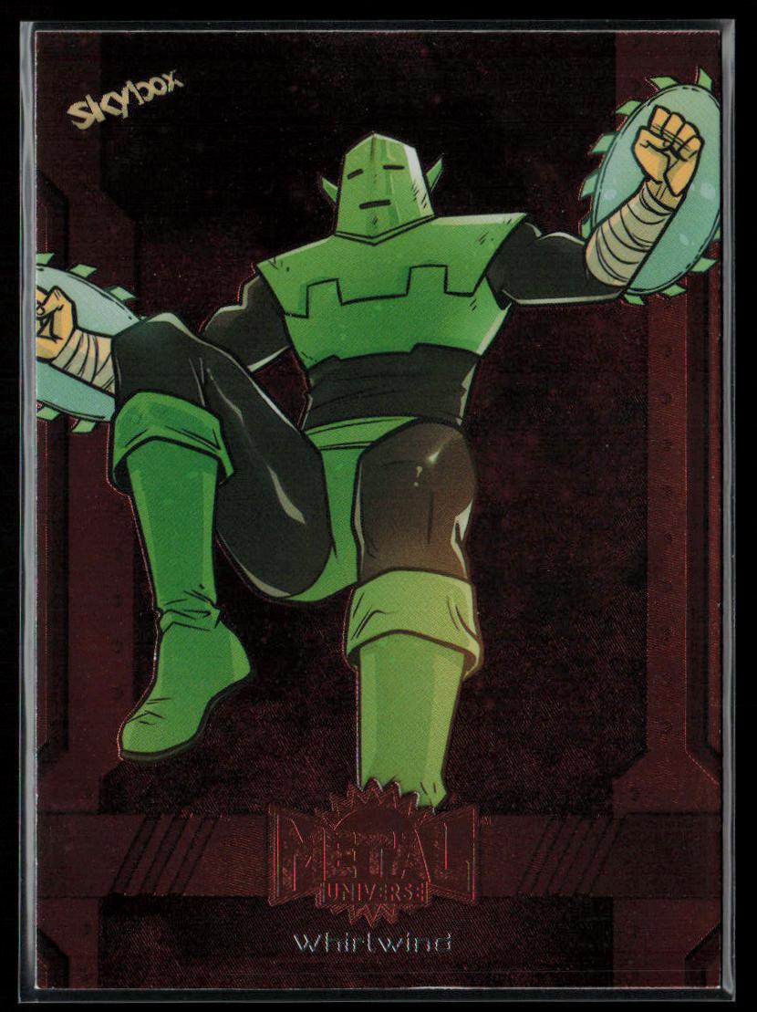 2024 SkyBox Metal Universe Marvel Avengers #145 Whirlwind Copper FX
