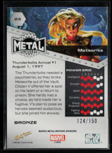 2024 SkyBox Metal Universe Marvel Avengers #23 Meteorite Bronze FX 124/150