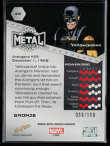 2024 SkyBox Metal Universe Marvel Avengers #42 Yellowjacket Bronze FX 59/150