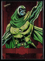 2024 SkyBox Metal Universe Marvel Avengers #85 Kree Orange FX