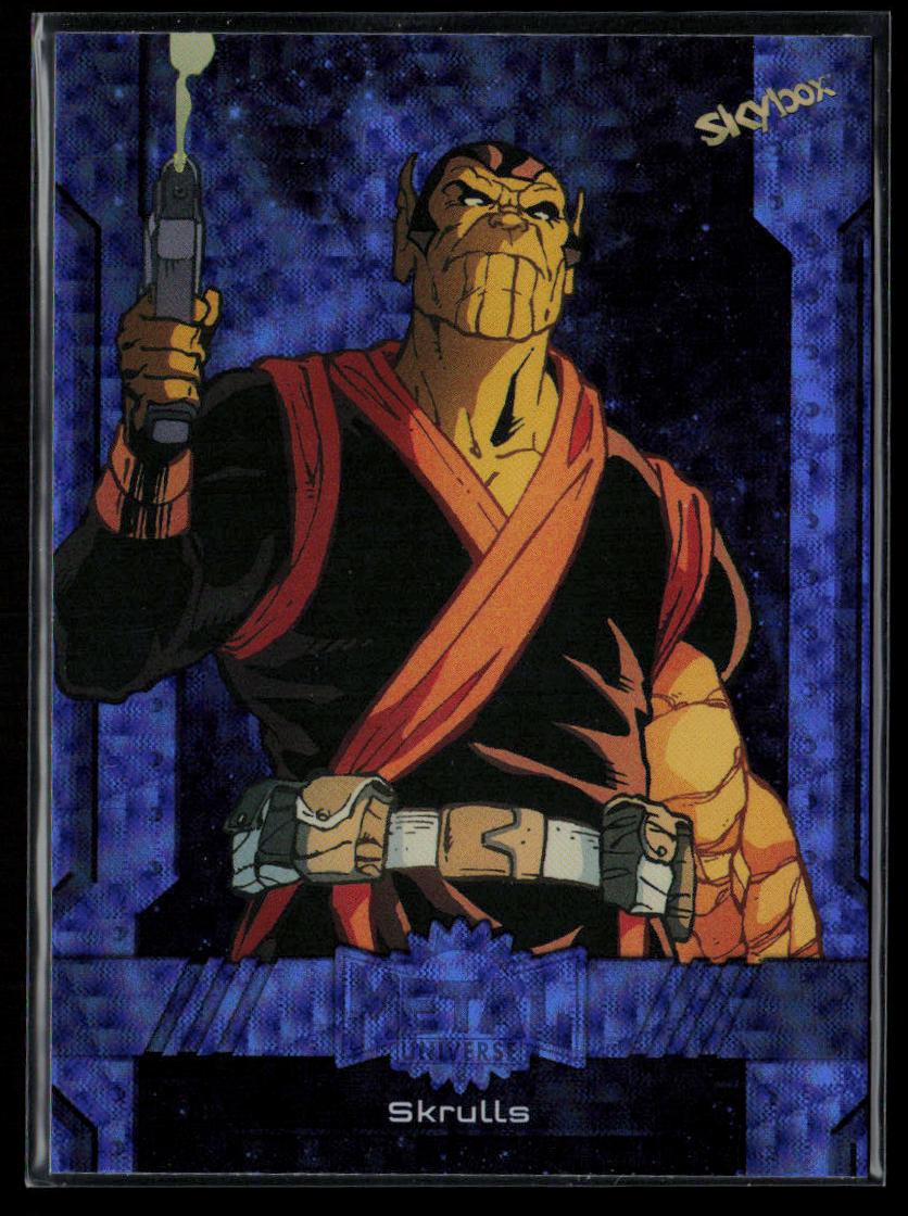 2024 SkyBox Metal Universe Marvel Avengers #9 Skrulls Grandiose