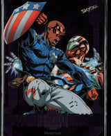 2024 SkyBox Metal Universe Marvel Avengers #89 Patriot Purple FX 40/199