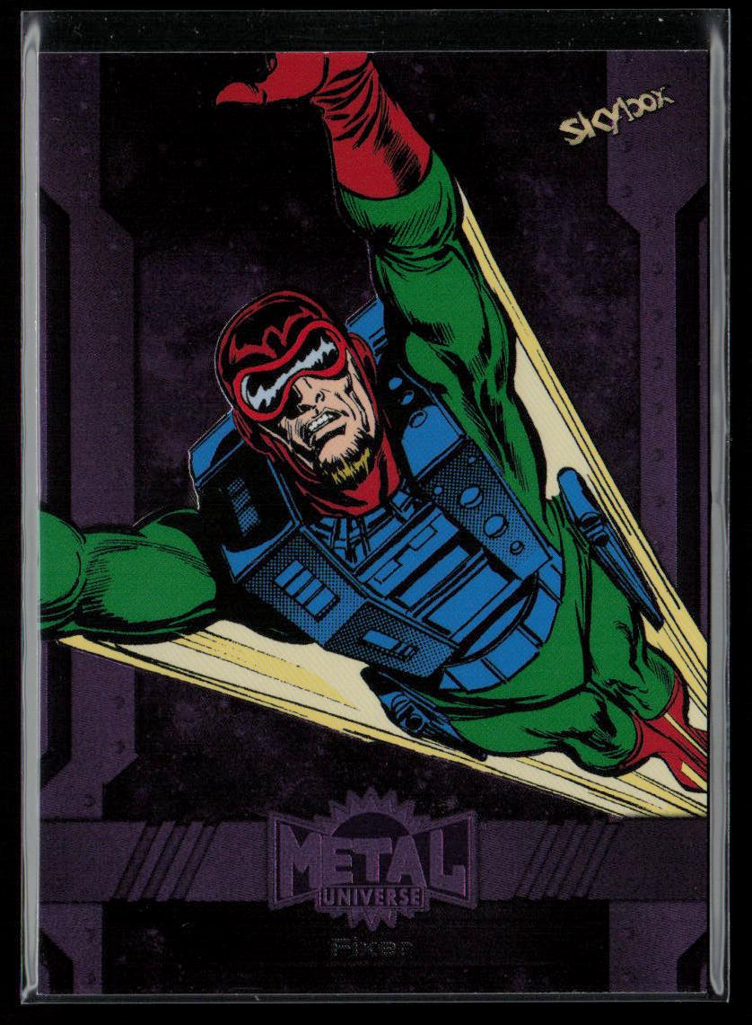 2024 SkyBox Metal Universe Marvel Avengers #136 Fixer Purple FX 34/199