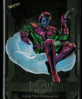 2024 SkyBox Metal Universe Marvel Avengers #161 Kang The Conquerer Gold FX