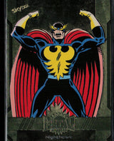 2024 SkyBox Metal Universe Marvel Avengers #163 Nighthawk Gold FX
