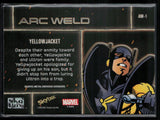 2024 SkyBox Metal Universe Marvel Avengers #AW-1 Yellowjacket Arc Weld