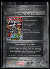 2024 Skybox Metal Universe Marvel Avengers #CC-AV50 #125 Comic Cuts 16/65