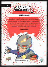 2023 Upper Deck Marvel Anime Vol. 2 #1 Ant-Man
