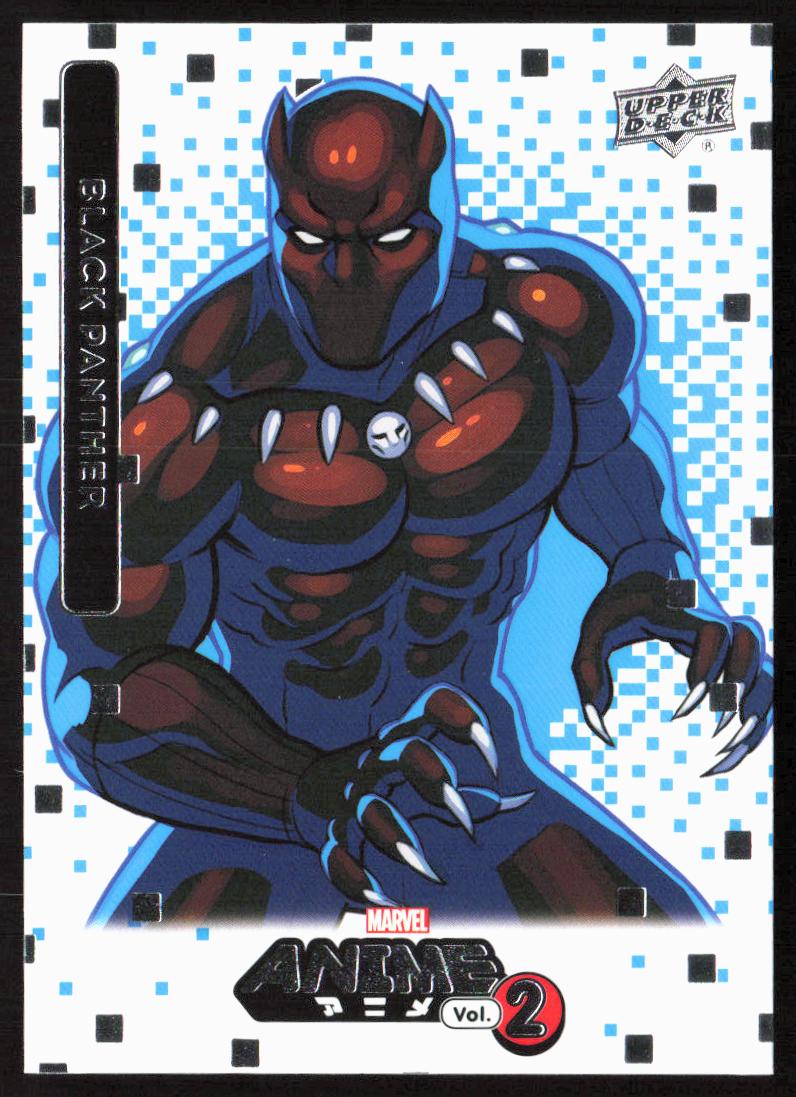 2023 Upper Deck Marvel Anime Vol. 2 #4 Black Panther