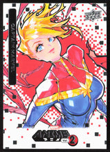 2023 Upper Deck Marvel Anime Vol. 2 #10 Captain Marvel