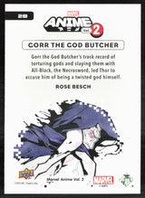 2023 Upper Deck Marvel Anime Vol. 2 #28 Gorr The God Butcher