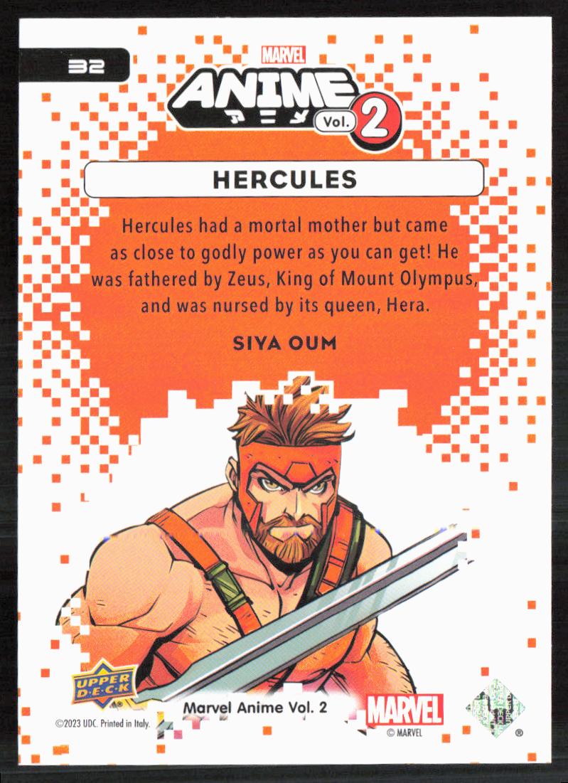 2023 Upper Deck Marvel Anime Vol. 2 #32 Hercules