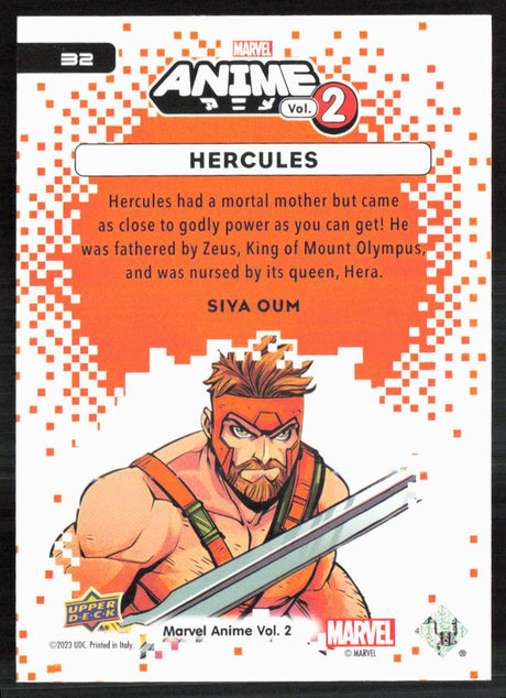 2023 Upper Deck Marvel Anime Vol. 2 #32 Hercules