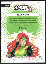 2023 Upper Deck Marvel Anime Vol. 2 #40 Jean Grey