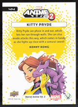 2023 Upper Deck Marvel Anime Vol. 2 #44 Kitty Pryde