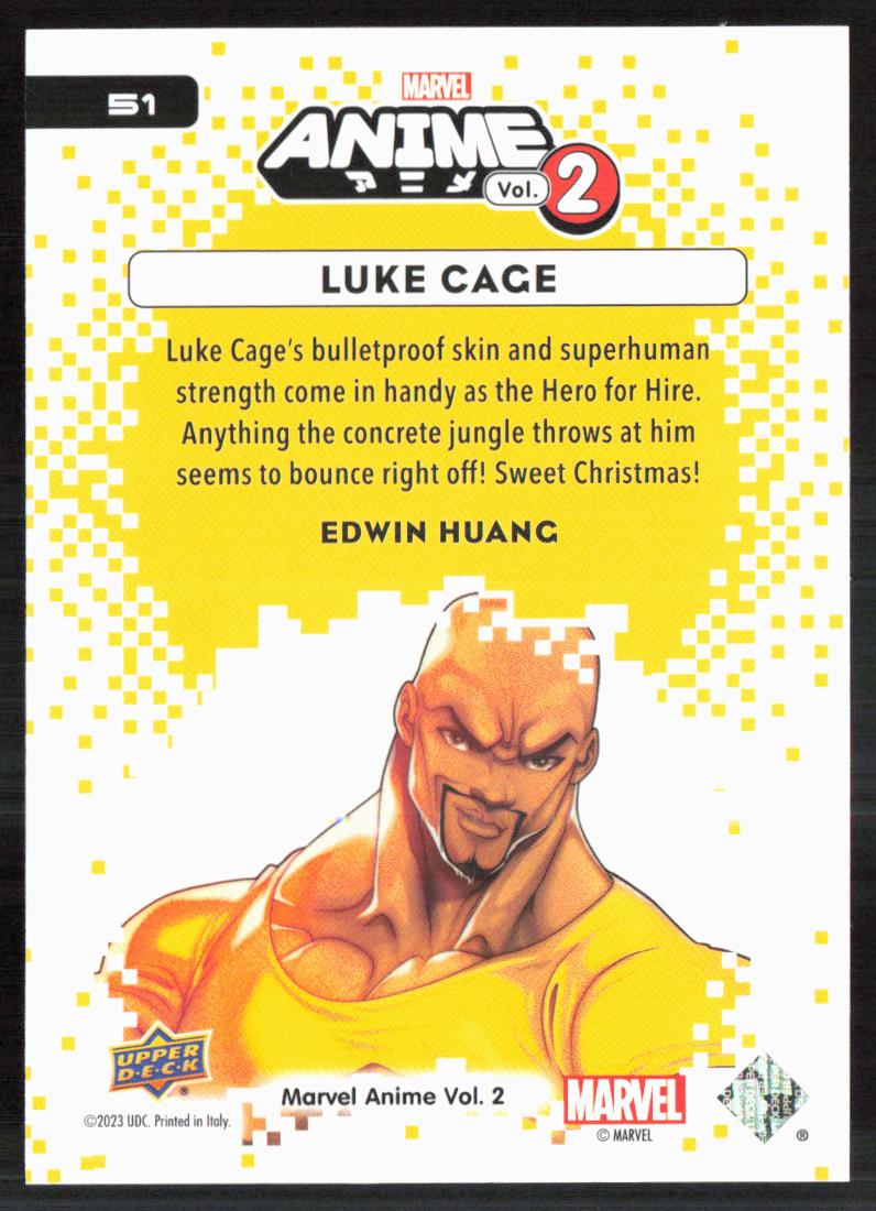2023 Upper Deck Marvel Anime Vol. 2 #51 Luke Cage