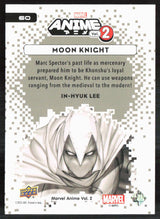 2023 Upper Deck Marvel Anime Vol. 2 #60 Moon Knight