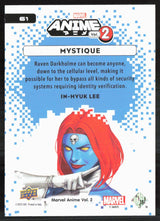 2023 Upper Deck Marvel Anime Vol. 2 #61 Mystique