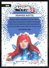 2023 Upper Deck Marvel Anime Vol. 2 #66 Pepper Potts
