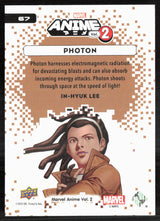 2023 Upper Deck Marvel Anime Vol. 2 #67 Photon