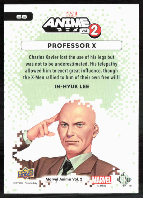 2023 Upper Deck Marvel Anime Vol. 2 #68 Professor X