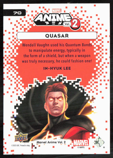 2023 Upper Deck Marvel Anime Vol. 2 #70 Quasar