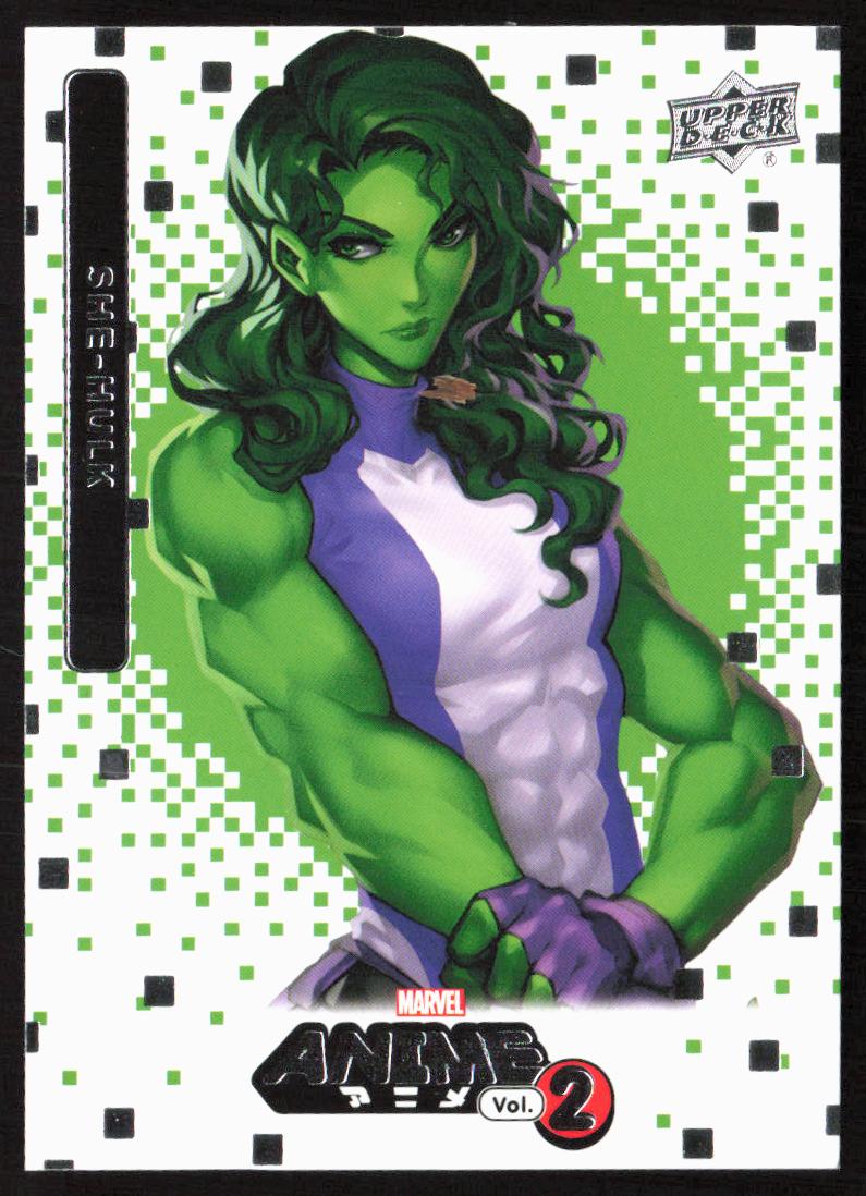 2023 Upper Deck Marvel Anime Vol. 2 #79 She-Hulk
