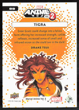 2023 Upper Deck Marvel Anime Vol. 2 #89 Tigra