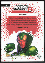 2023 Upper Deck Marvel Anime Vol. 2 #91 Vision