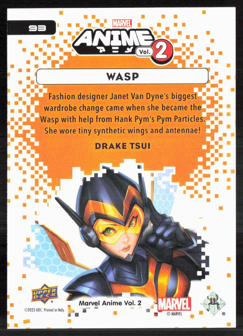 2023 Upper Deck Marvel Anime Vol. 2 #93 Wasp