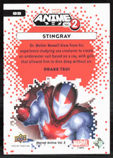 2023 Upper Deck Marvel Anime Vol. 2 #83 Stingray