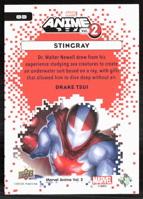 2023 Upper Deck Marvel Anime Vol. 2 #83 Stingray