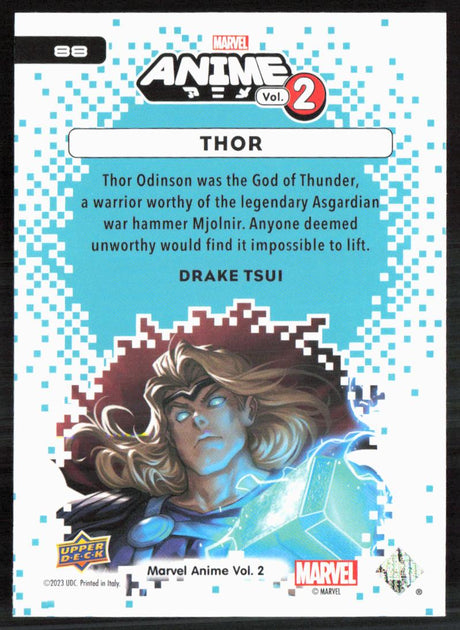 2023 Upper Deck Marvel Anime Vol. 2 #88 Thor