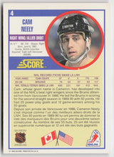 1990-91 Score Canadian #4 Cam Neely